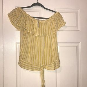 Off the shoulder top